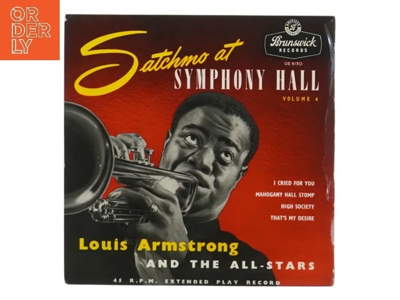 Billede 1 - Louis Armstrong EP: Satchmo at Symphony Hall, Vol. 4