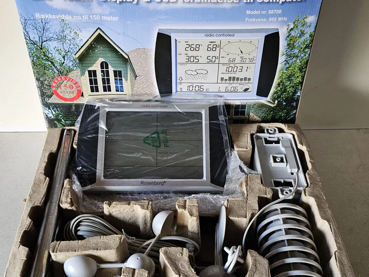 Billede 2 - Rosenborg Trådløs Vejrstation