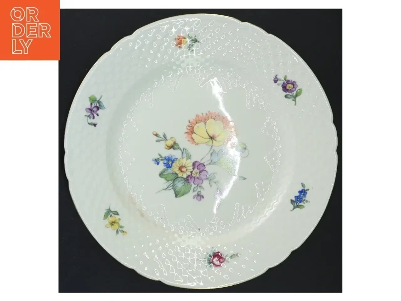 Billede 1 - B&G Saksisk Blomst middagstallerken (str. Ø 24 cm)