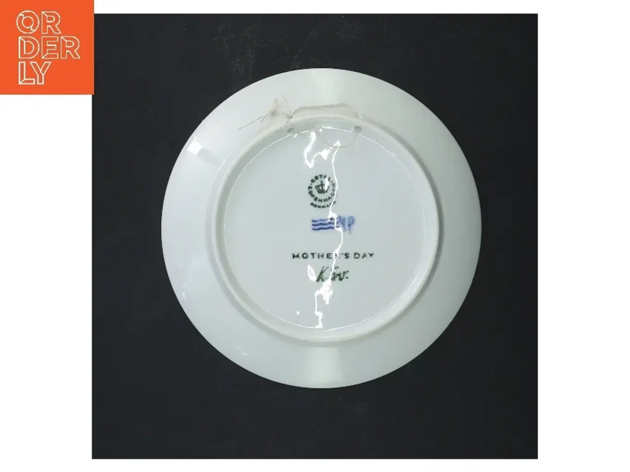 Billede 3 - Royal Copenhagen Mors dag platte fra Royal Copenhagen (str. Ø 15,5 cm)
