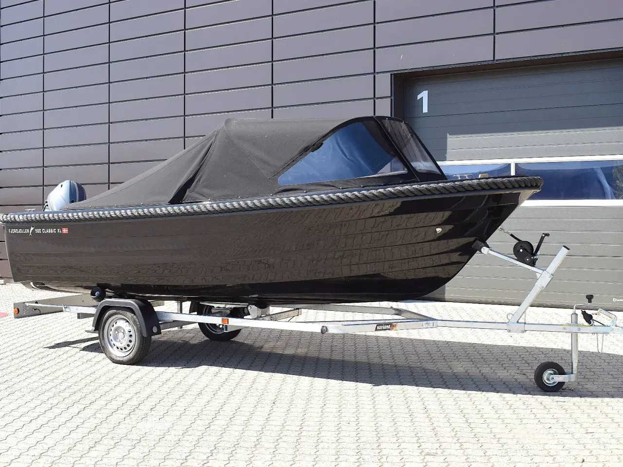 Billede 1 - Fjordjollen 500 XL m/ 25HK Yamaha/Udstyr
