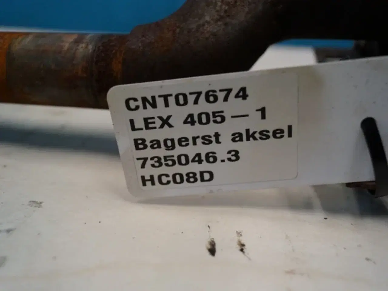 Billede 4 - Claas Lexion 405 Rysteraksel 7350463