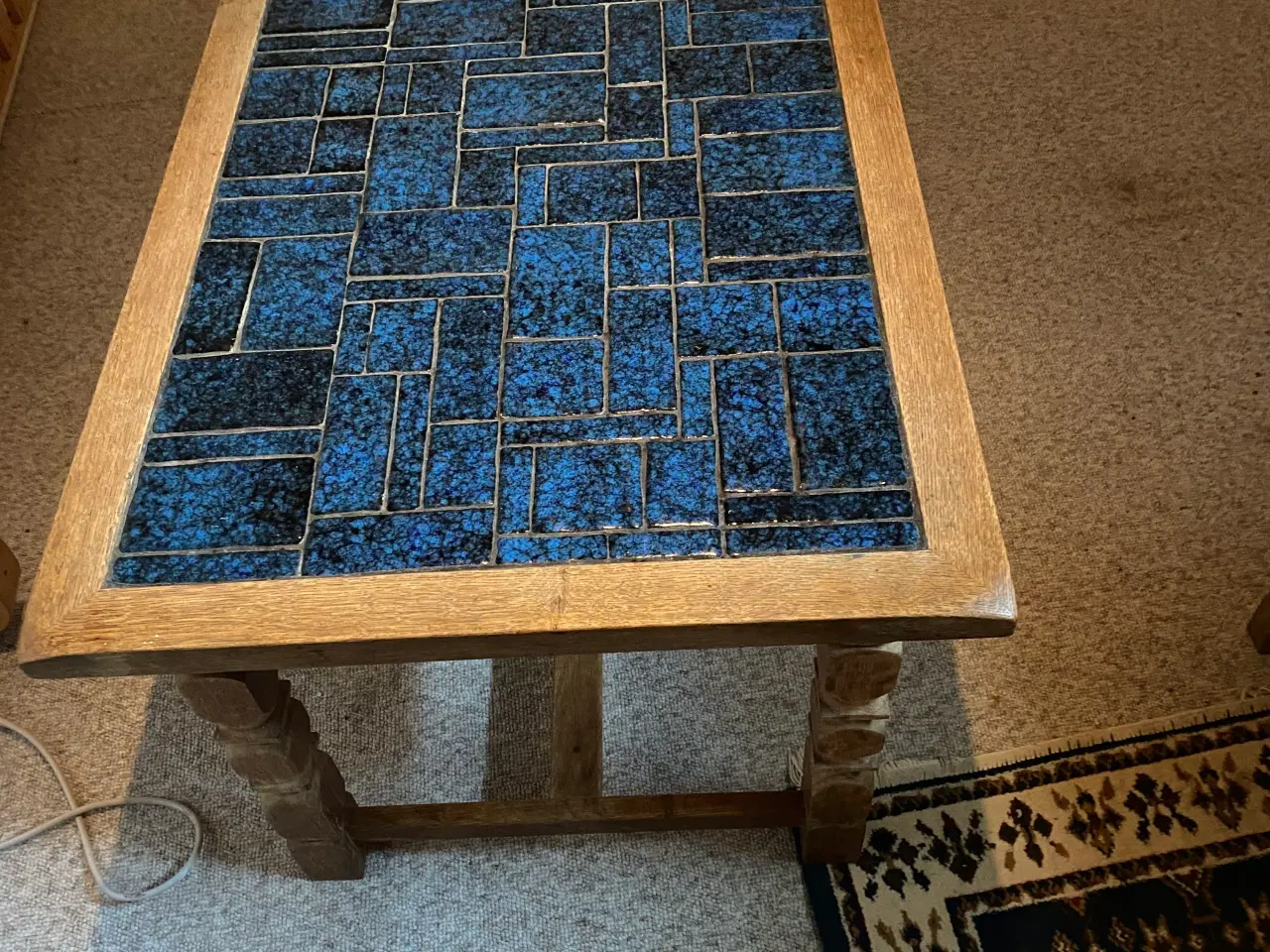 Billede 1 - Sofa bord i syret  eg