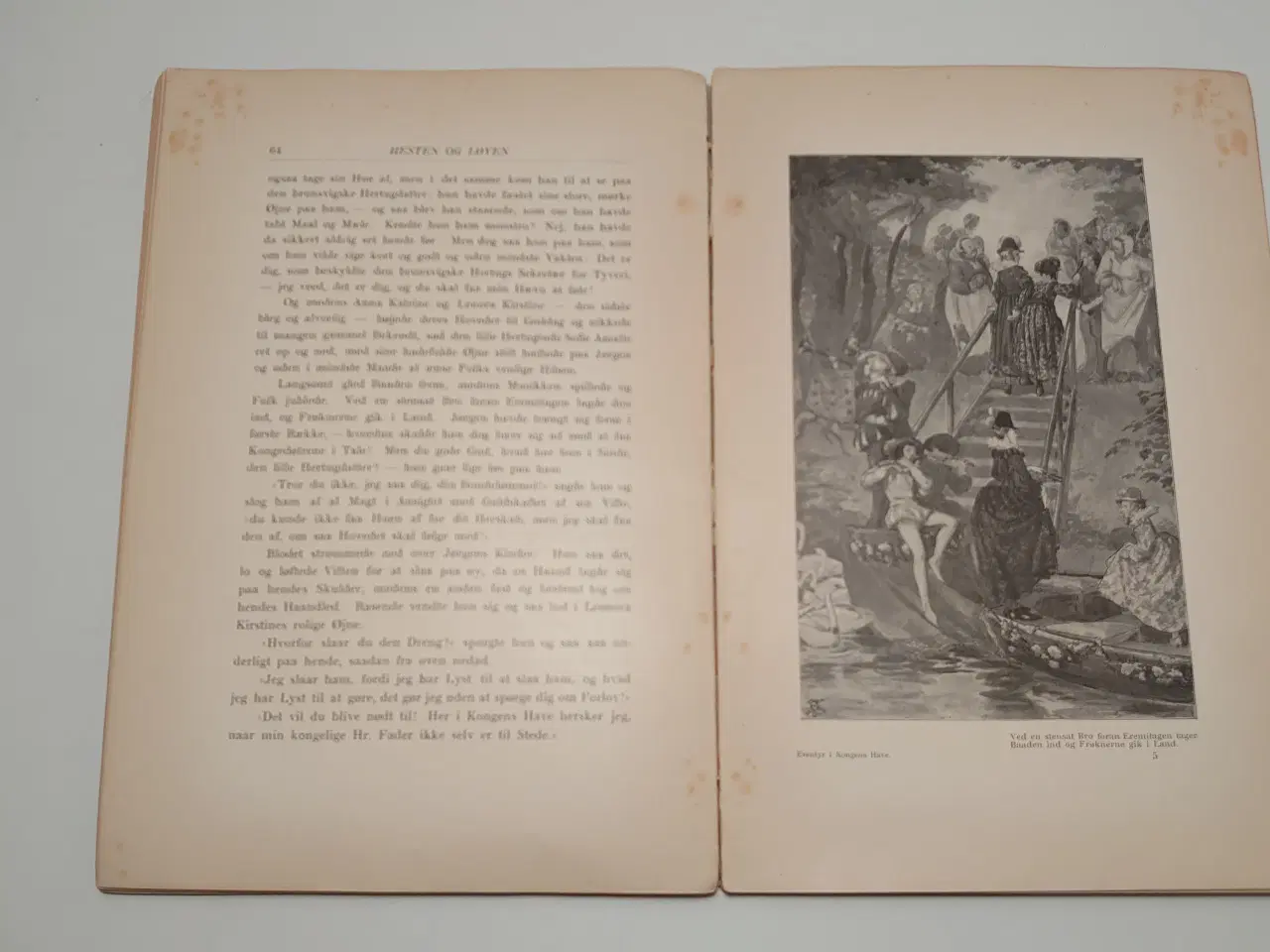 Billede 4 - Bering Liisberg: Eventyr i Kongens Have. År 1903