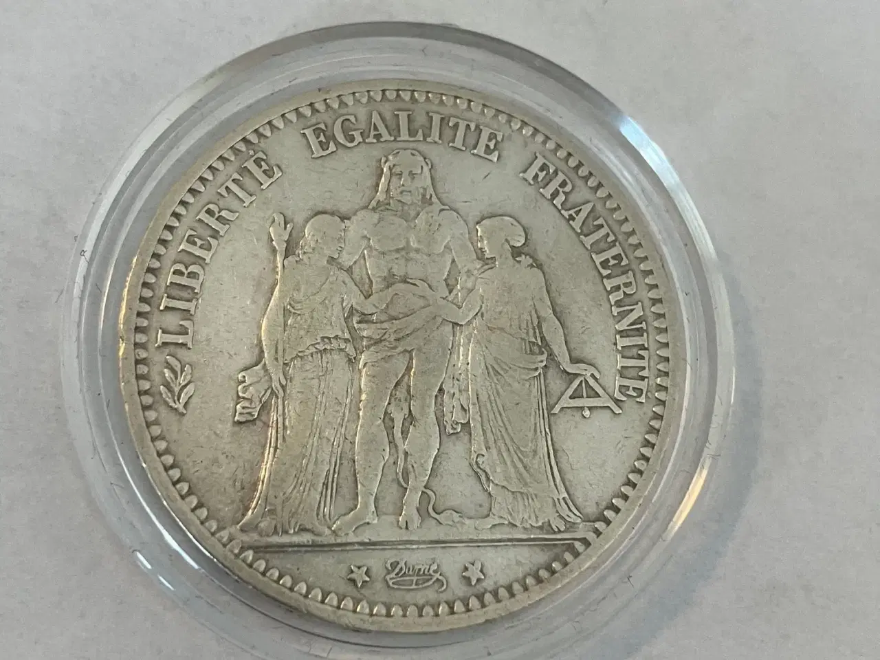 Billede 2 - 5 Francs 1874 A France - Silver