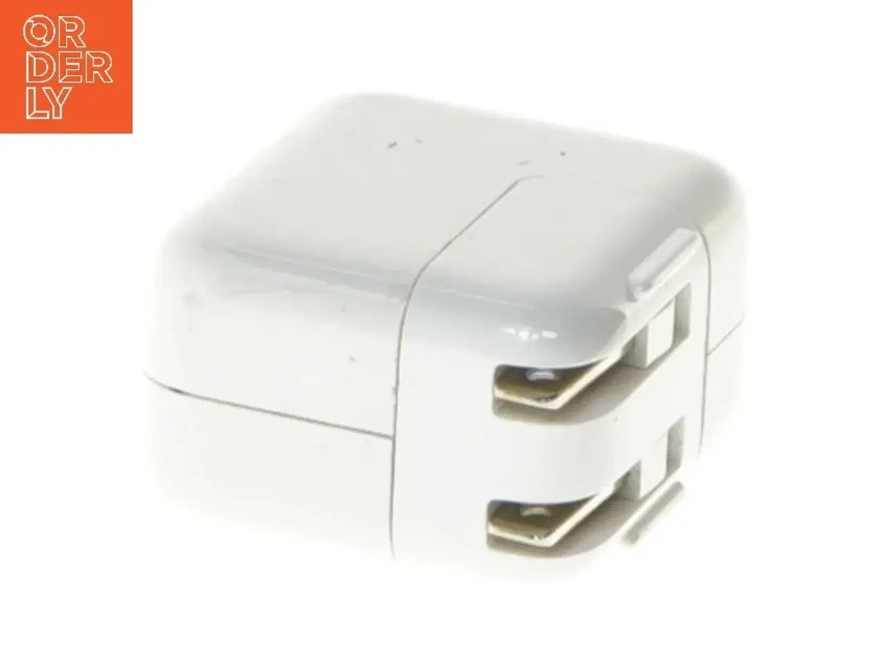 Billede 2 - USB strømforsyning fra Apple (str. 4,5x4,5 cm)