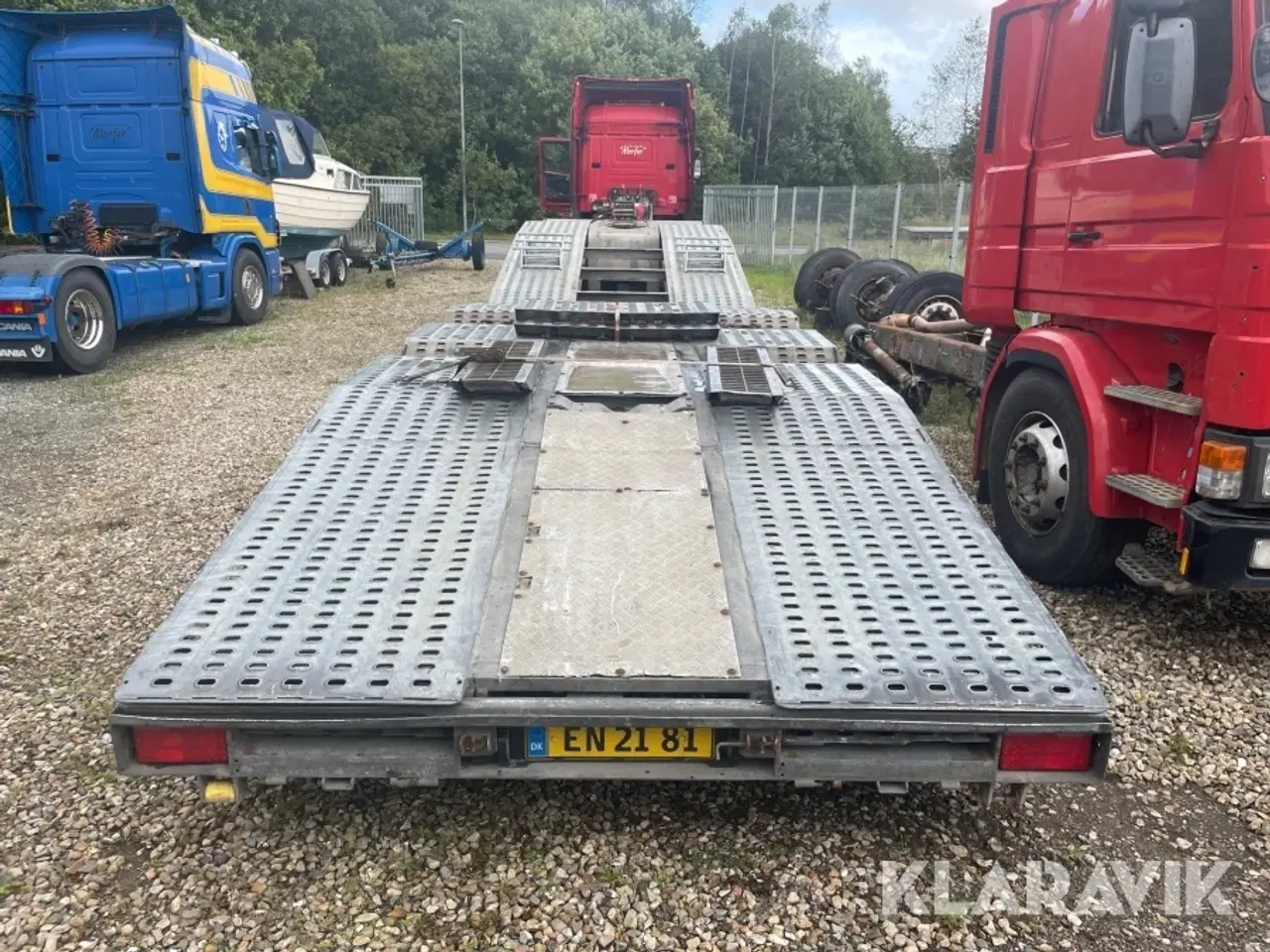 Billede 3 - Maskin/Autotransporttrailer Aksoylu AKT3