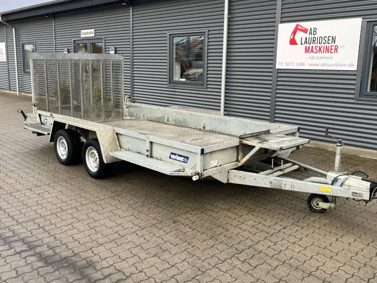 Billede 2 - Variant 3518b4 4m 3500kg maskintrailer
