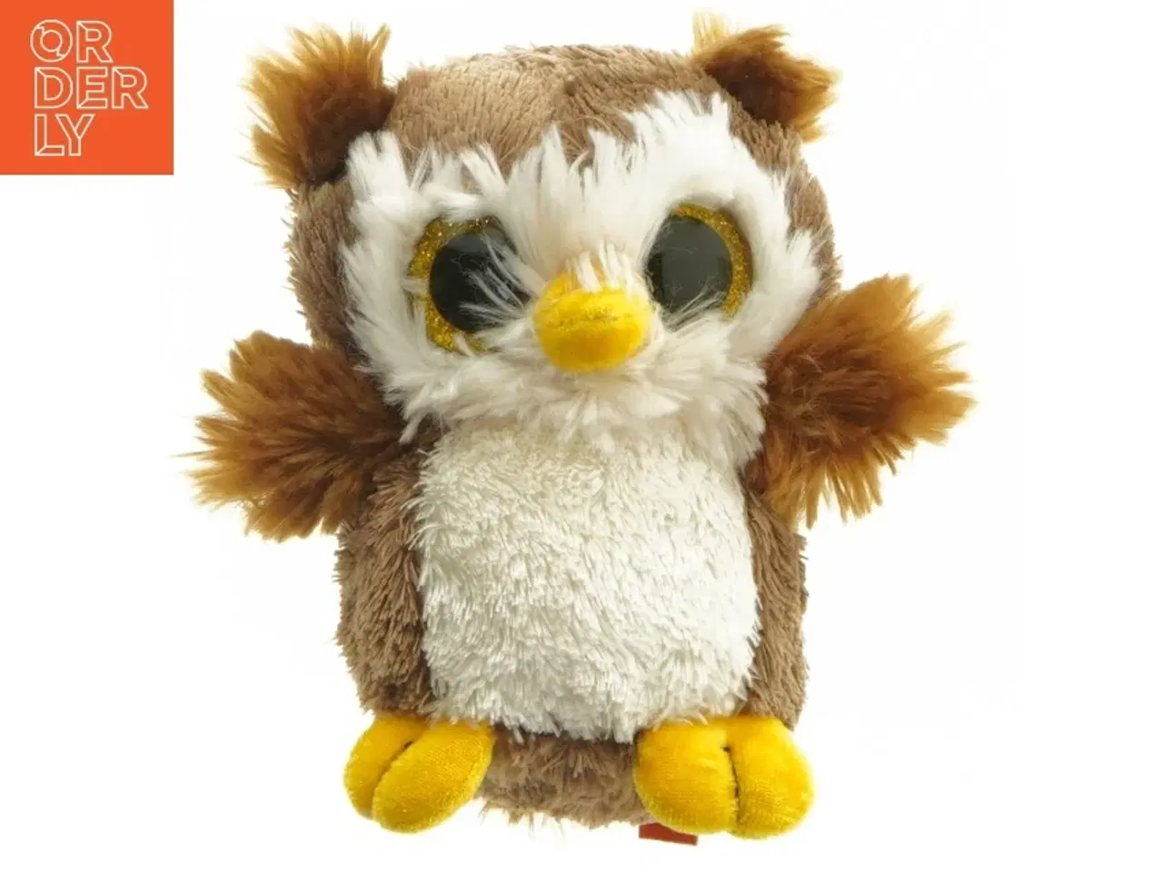 Billede 1 - Plys ugle tøjdyr (str. 13x10 cm)