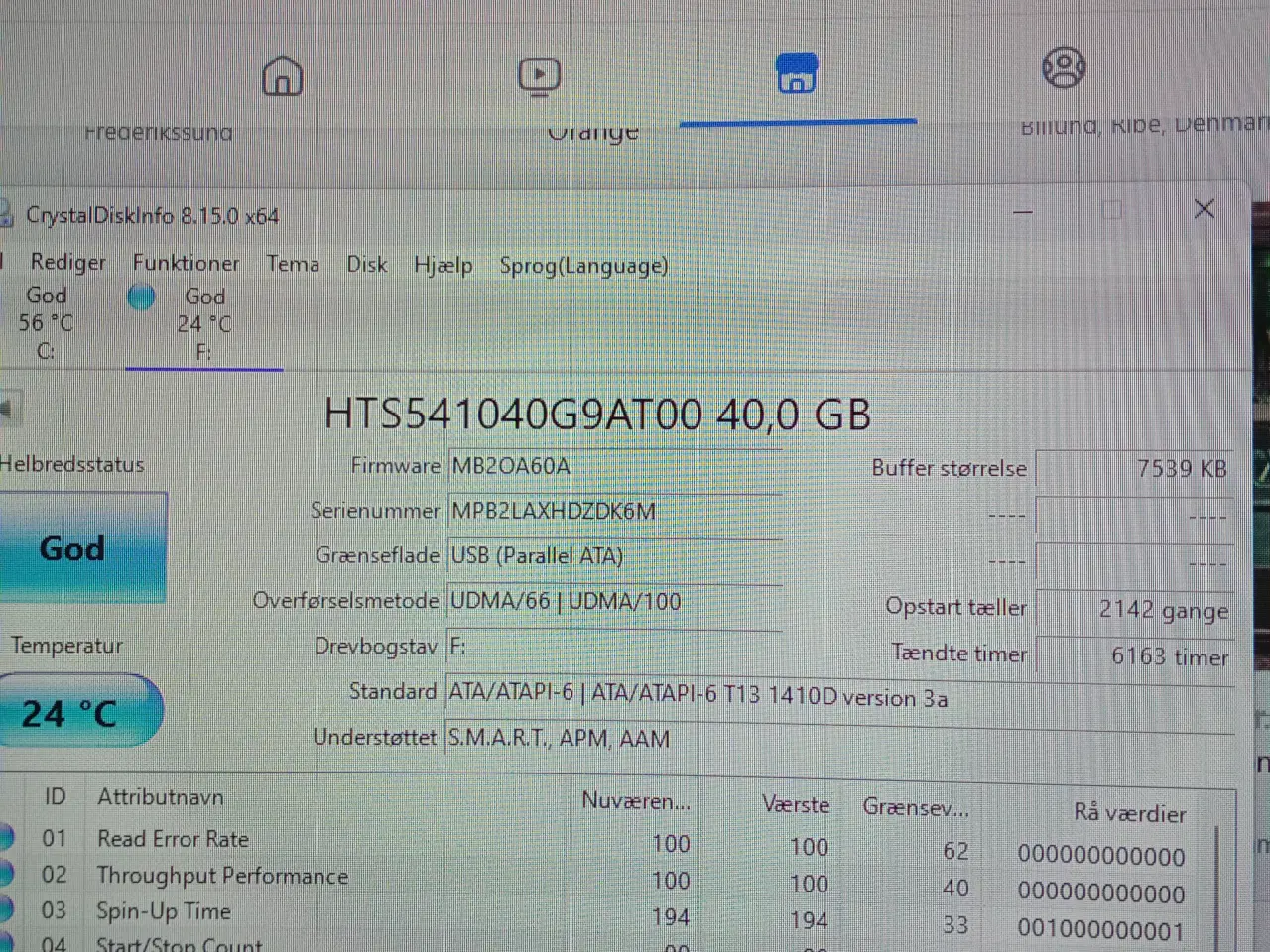 Billede 10 - 2 stk 2.5" ide harddiske 100gb + 40gb
