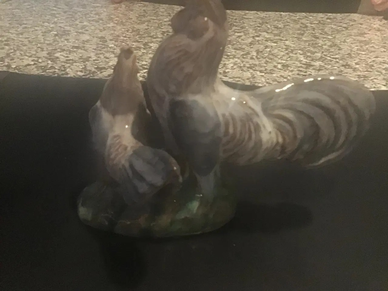 Billede 2 - Hane og høne i Dissings keramik