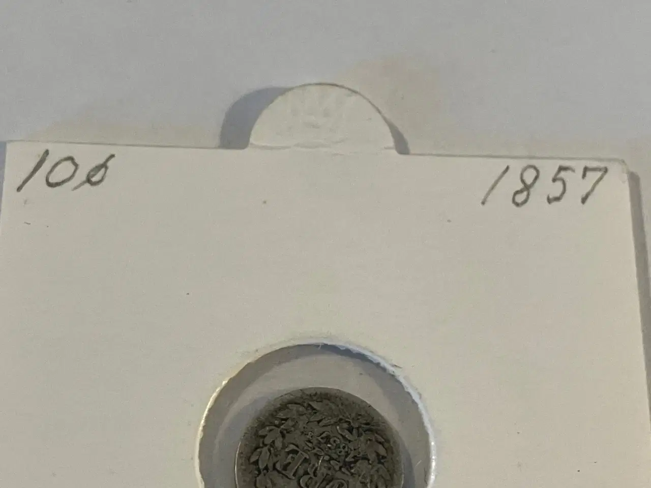 Billede 1 - 10 øre 1857 Sweden