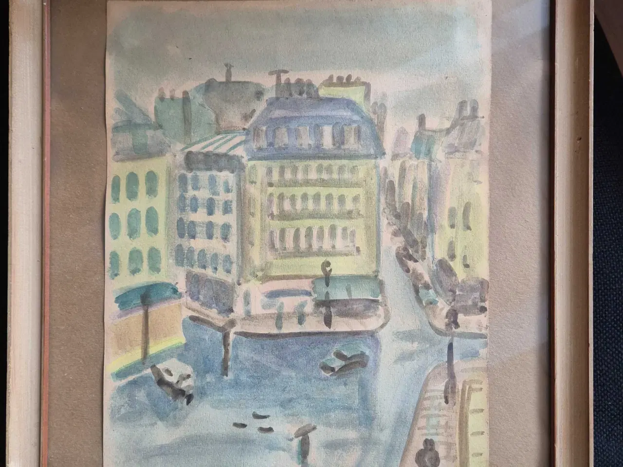 Billede 1 - Ældrr akvareller 