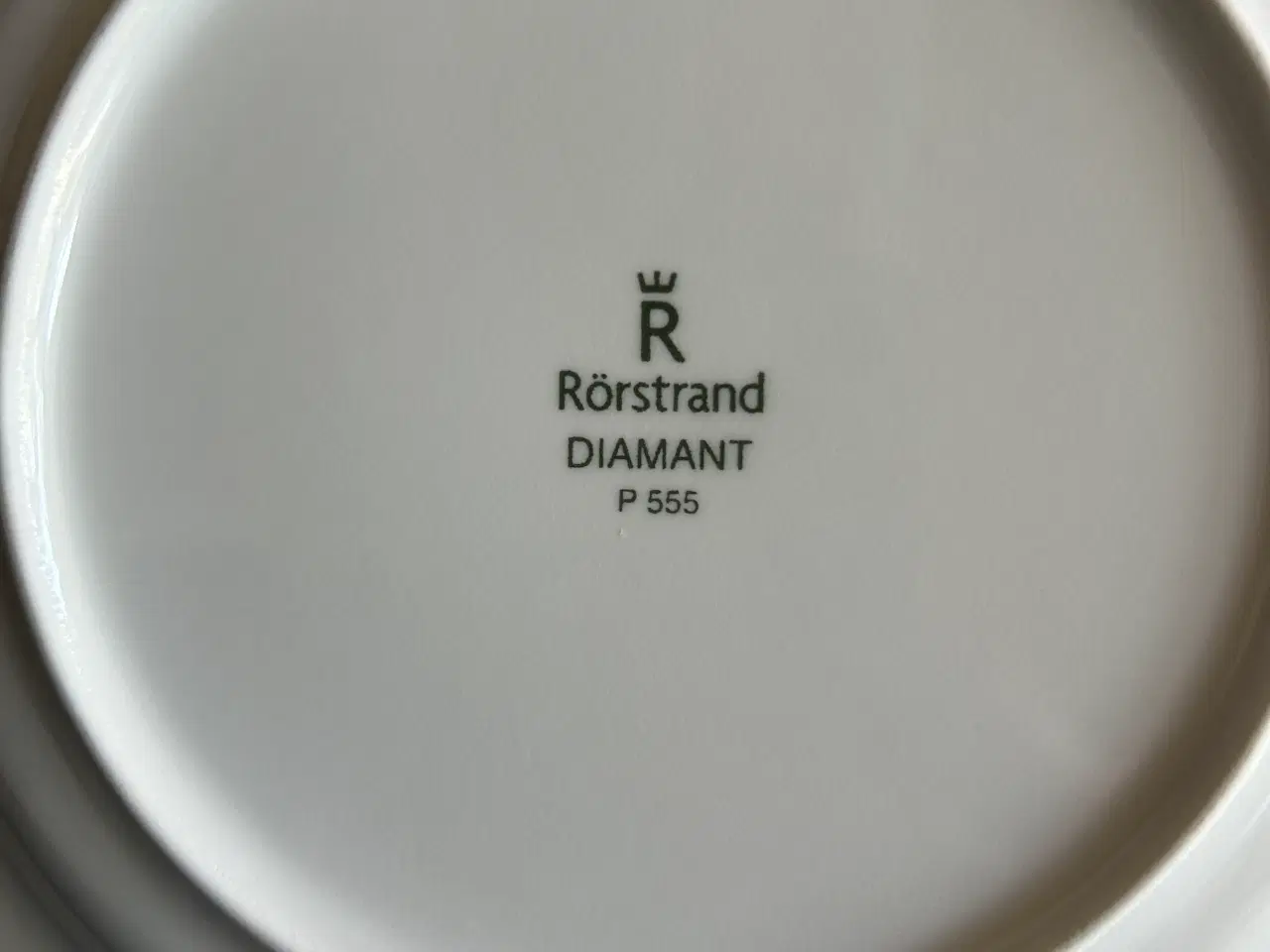 Billede 1 - Rörstrand Diamant frokosttallerken 