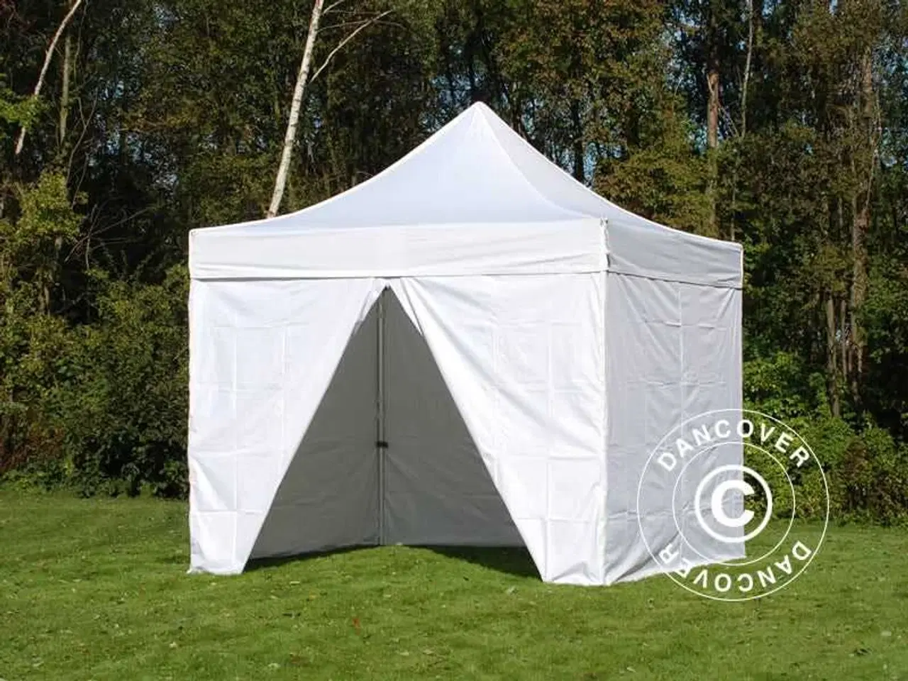 Billede 6 - Foldetelt FleXtents PRO 3x3m Hvid, inkl. 4 sider