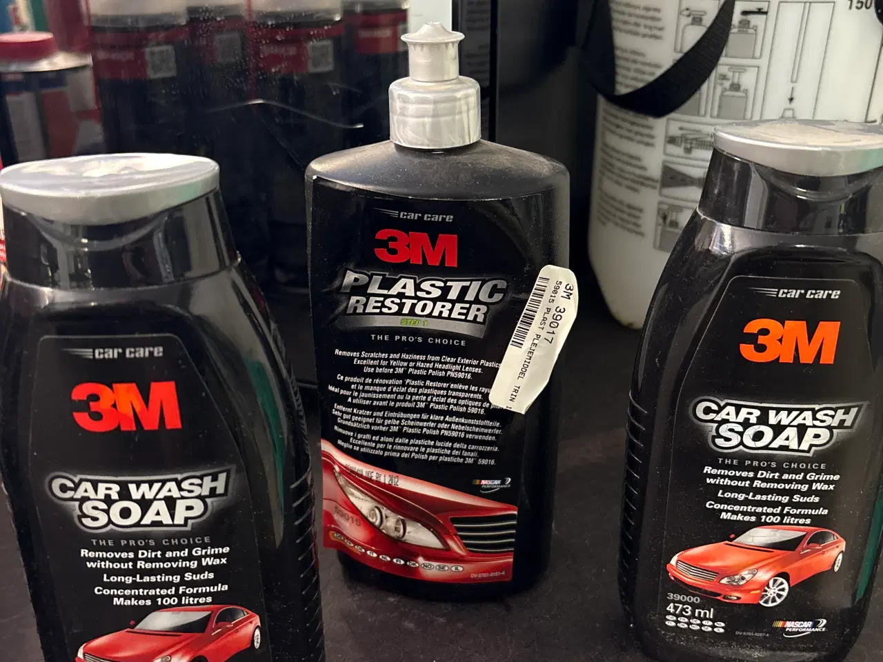 Billede 1 - 3M produkter / shampoo og plastik rep