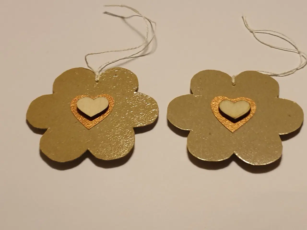 Billede 10 - Påske/forårs papirpynt Naturfarvet SE flere fotos