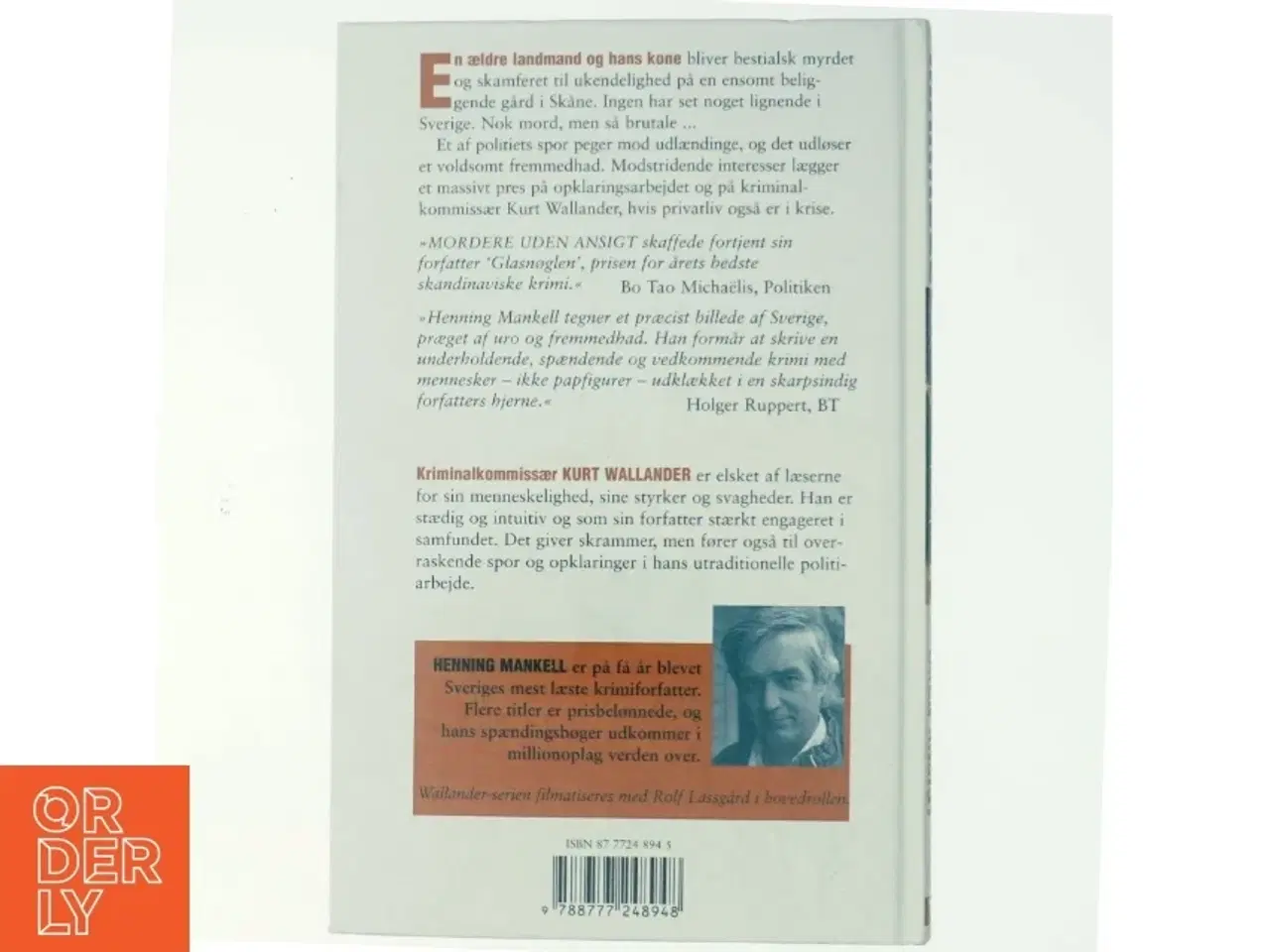 Billede 3 - Mordere uden ansigt af Henning Mankell (Bog)