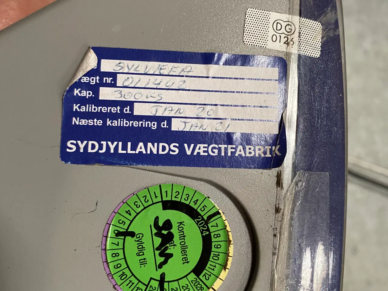 Billede 3 - Pakkevægt 300kg med stort display og printer