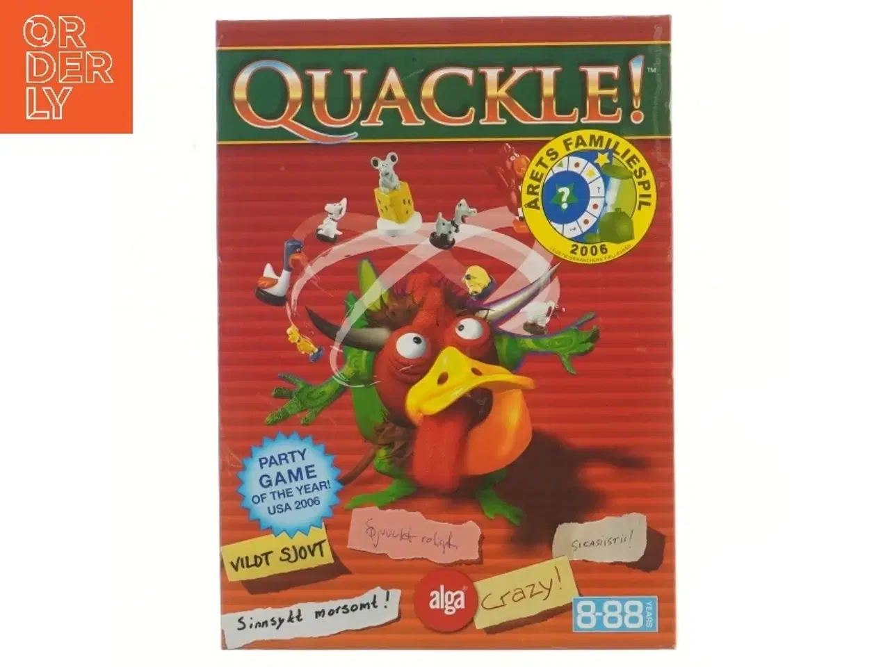 Billede 1 - Quackle brætspil fra Alga (str. 27x19,5 cm)