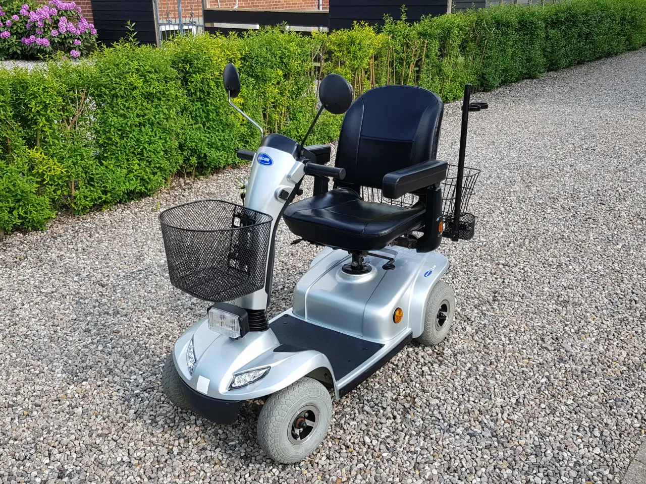 Billede 4 - 4 hjulet el-scooter med nye batterier