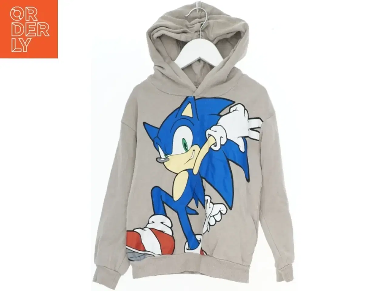 Billede 1 - Sonic hættetrøje fra H&M (str. 128)