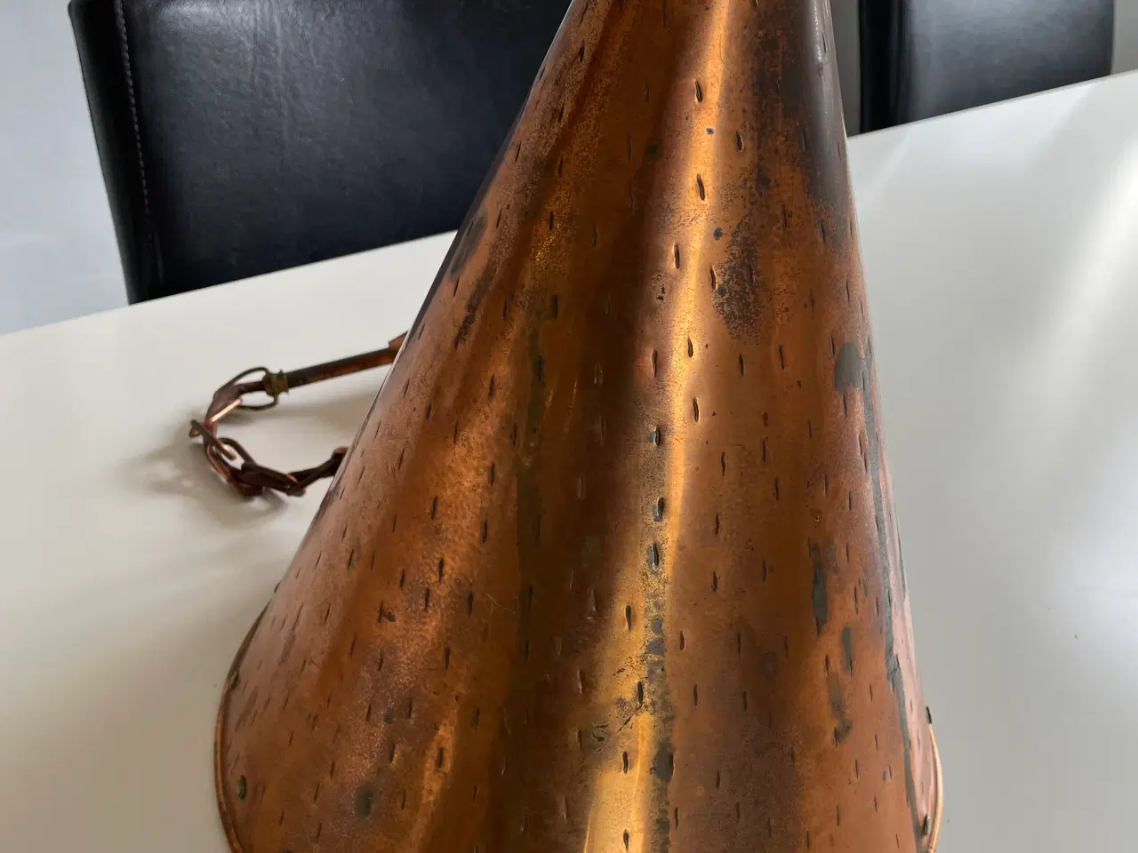 Billede 2 - Kobber lampe