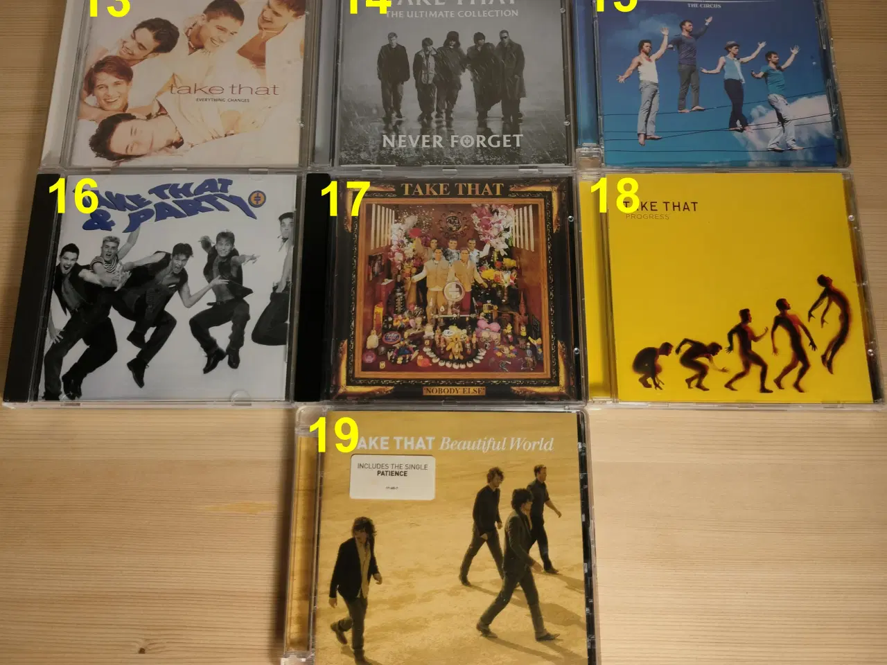 Billede 2 - Robbie Williams / Take That: 19 Titler