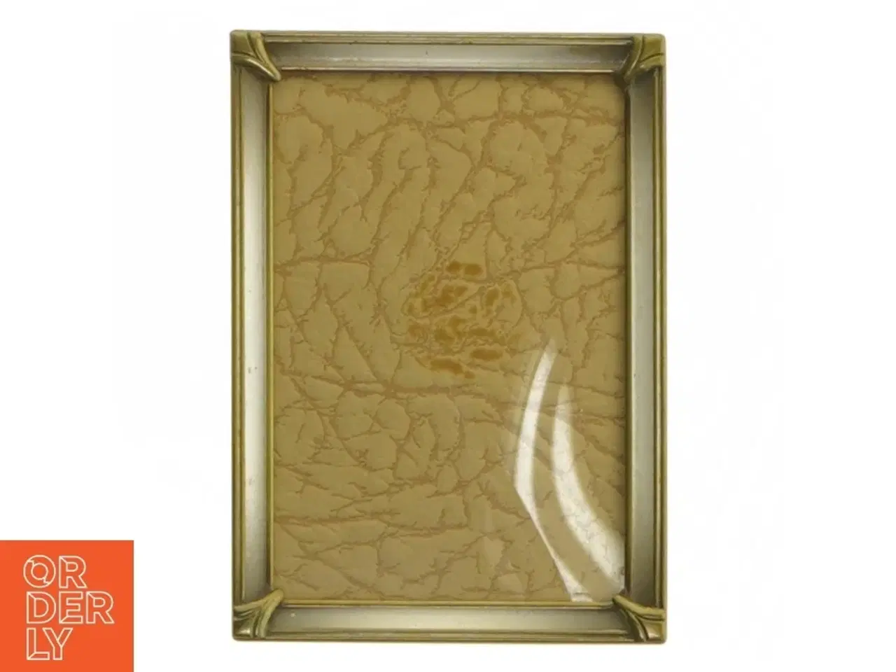 Billede 1 - Billedramme i messing (str. 10,5x7,5 cm)