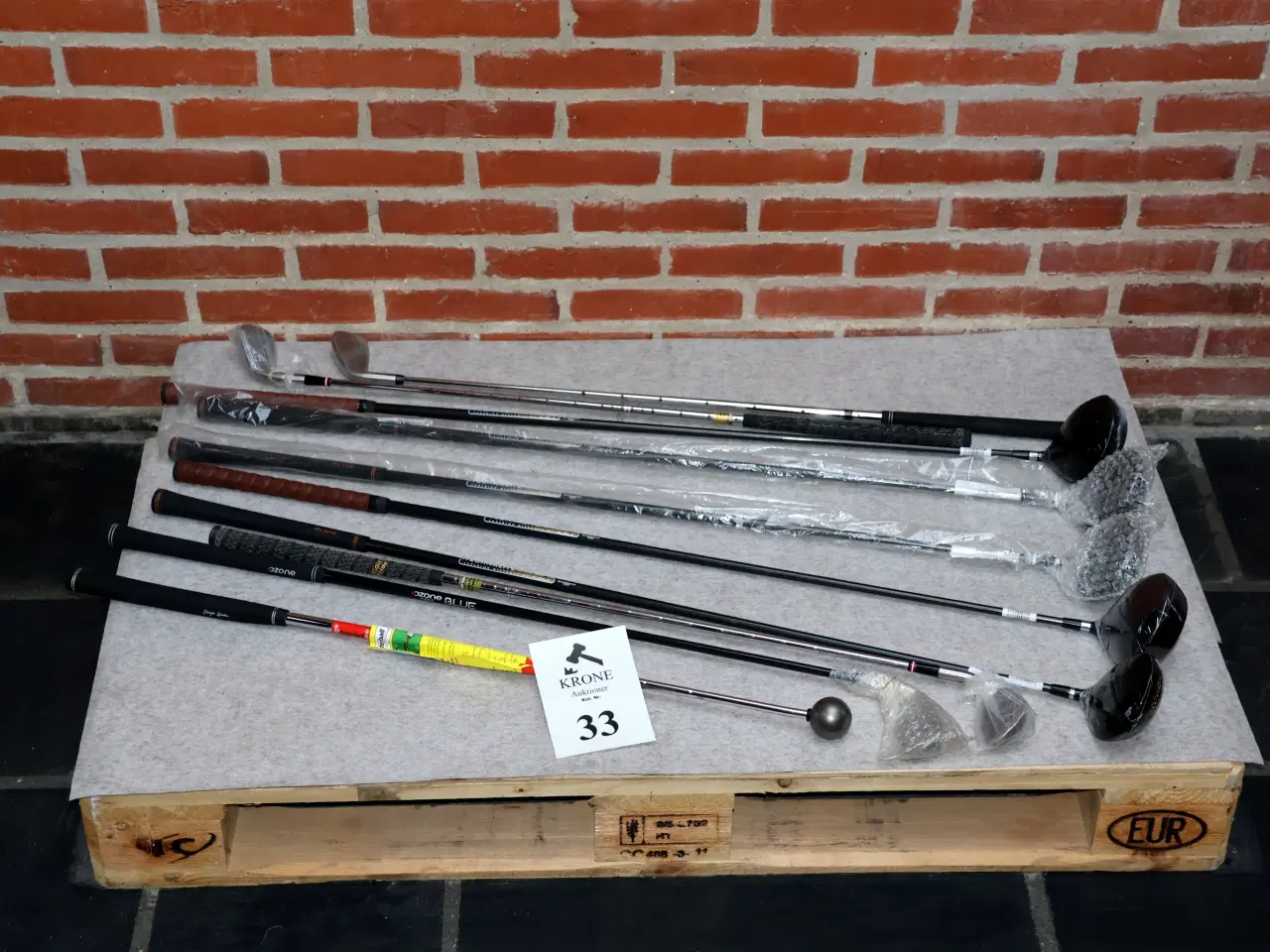 Billede 1 - 10 stk ass Golfjern/køller. Ubrugte. 