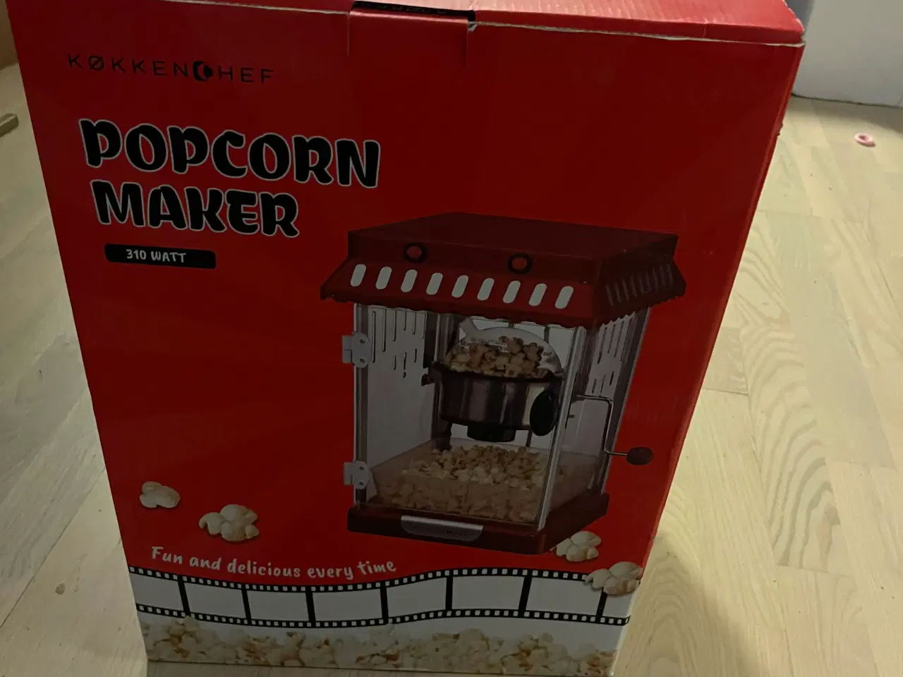 Billede 4 - Popcornmaskine i rød