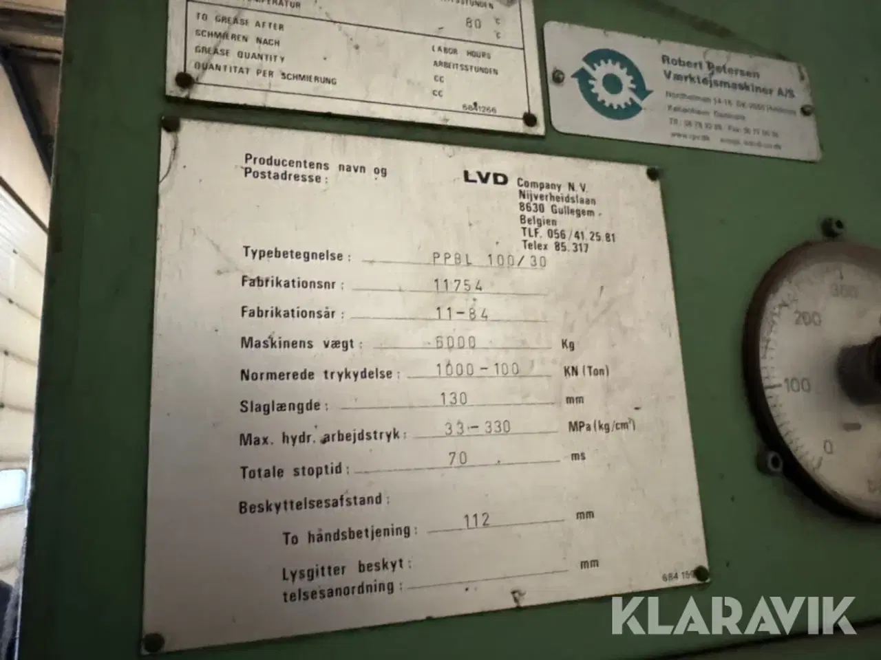 Billede 4 - Bukkemaskine LVD PPBL 100/30