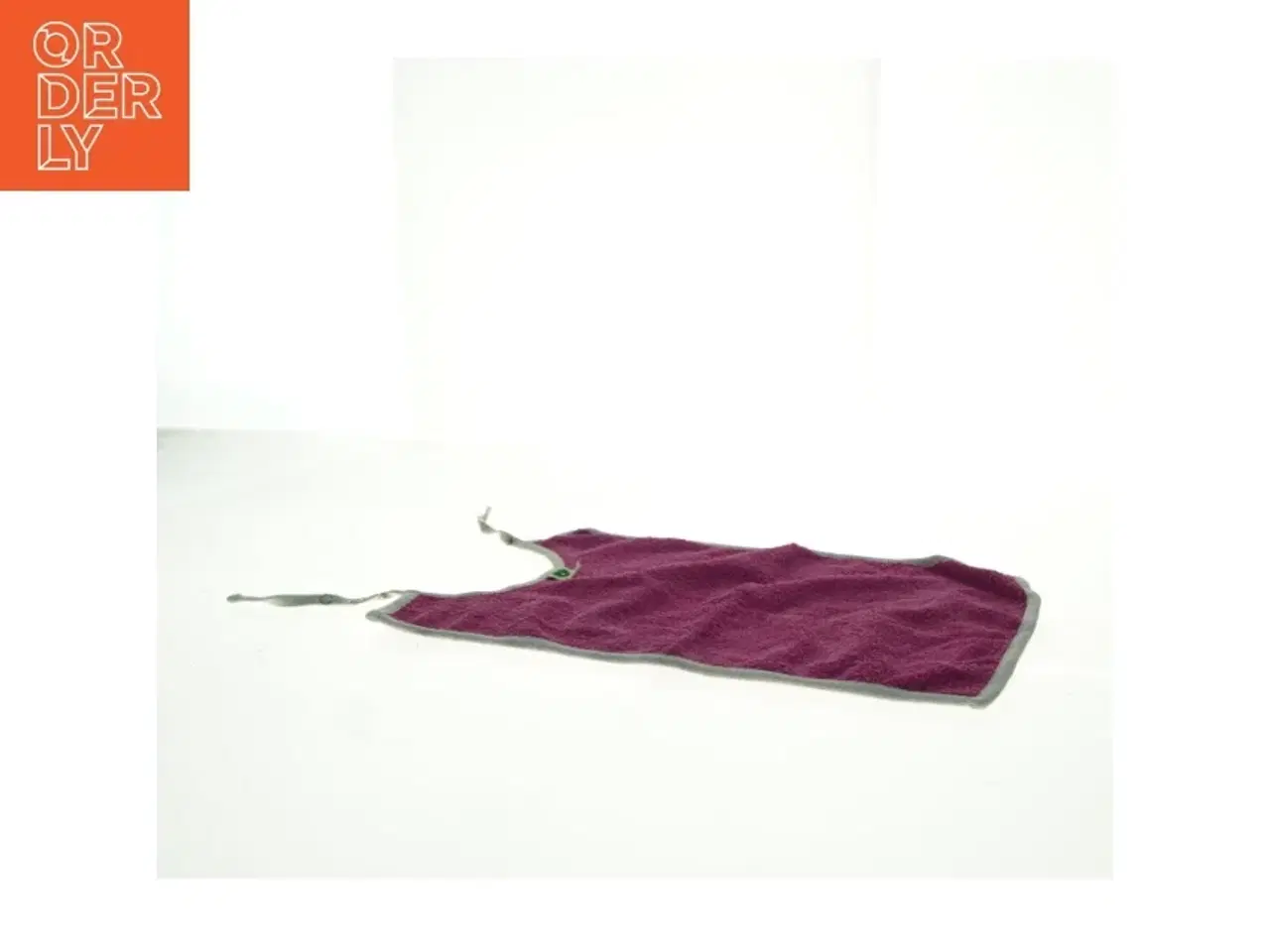 Billede 2 - hagesmæk (lang) i frotté fra Småfolk (str. 40 x 26 cm)