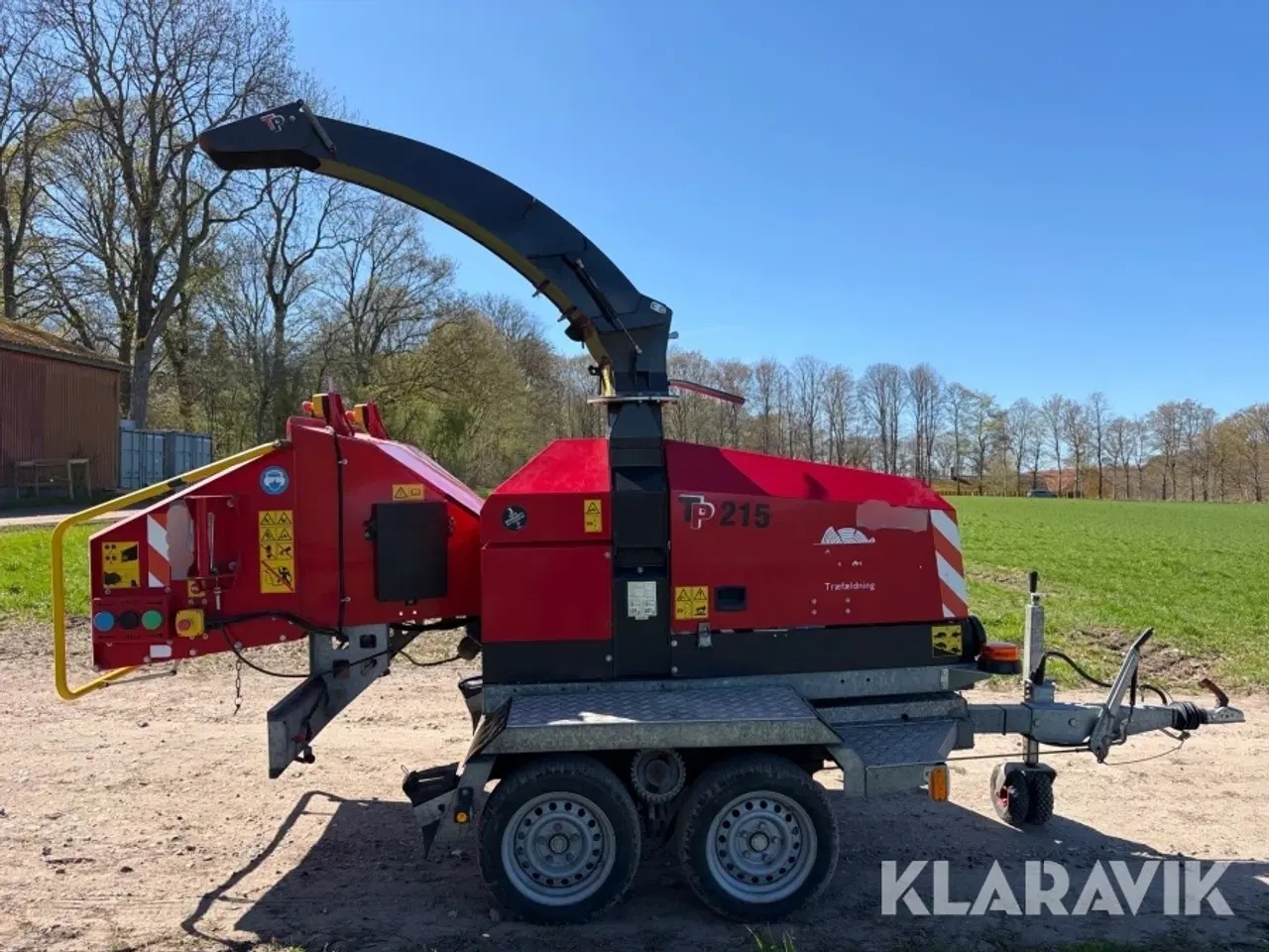 Billede 2 - Flishugger TP 215 trailermonteret