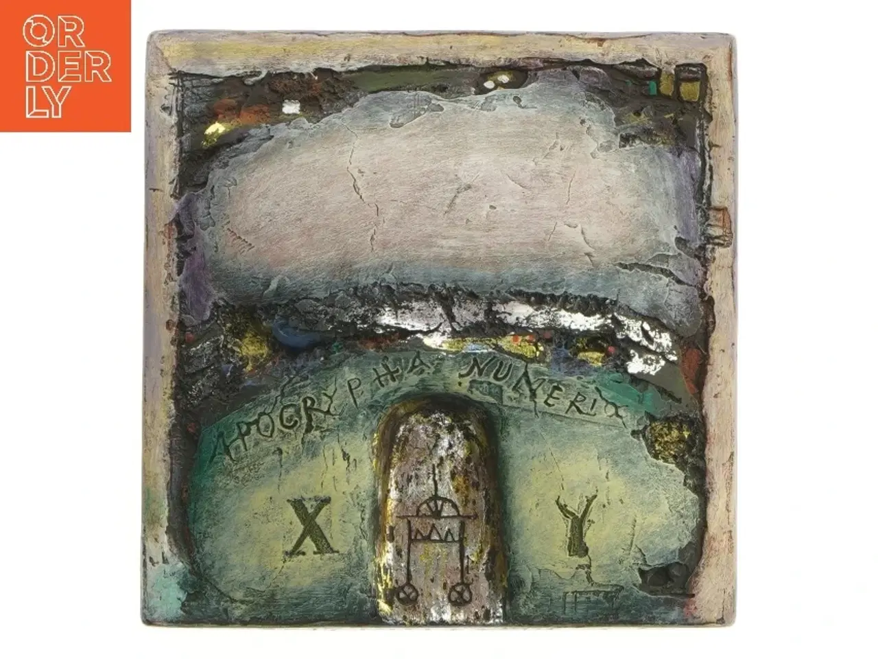 Billede 8 - Mogens Leander relief (str. 17x17 cm)