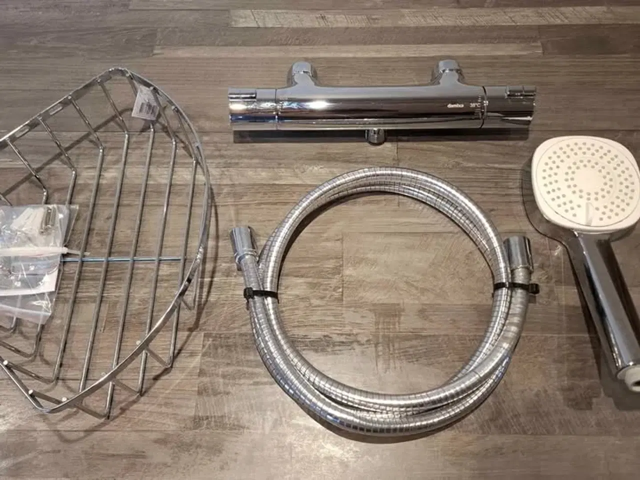 Billede 1 - DAMIXA BRUSETERMOSTAT + BRUSEHOVED/SLANGE MM.