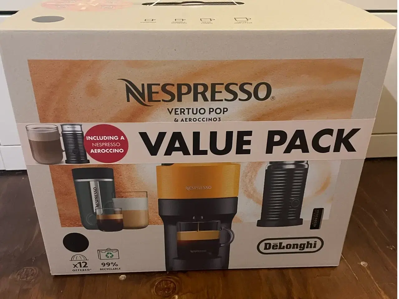 Billede 1 - Helt ny Nespresso Vertuo POP + 12 Kapsler