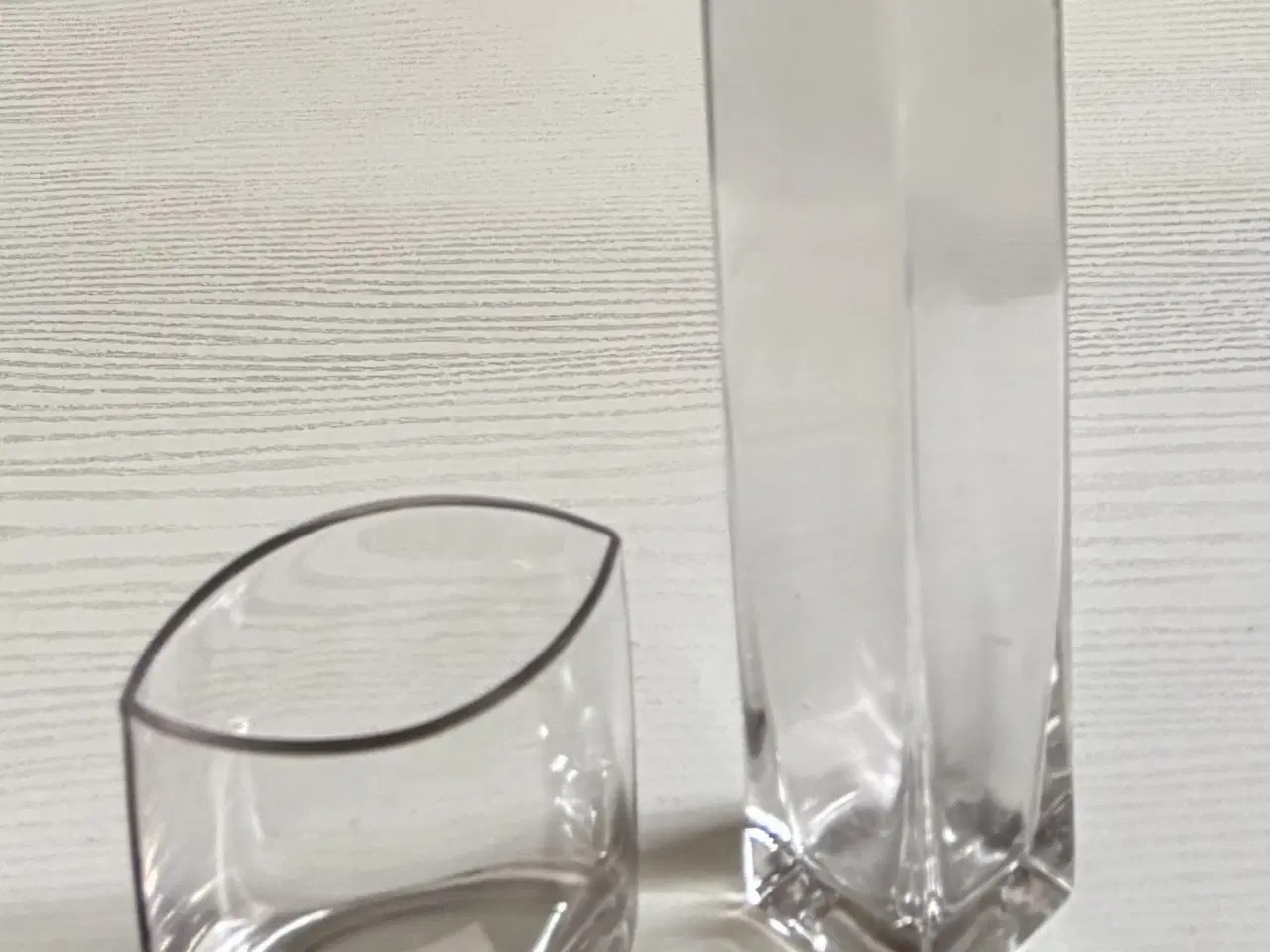 Billede 2 - Vaser i klar glas