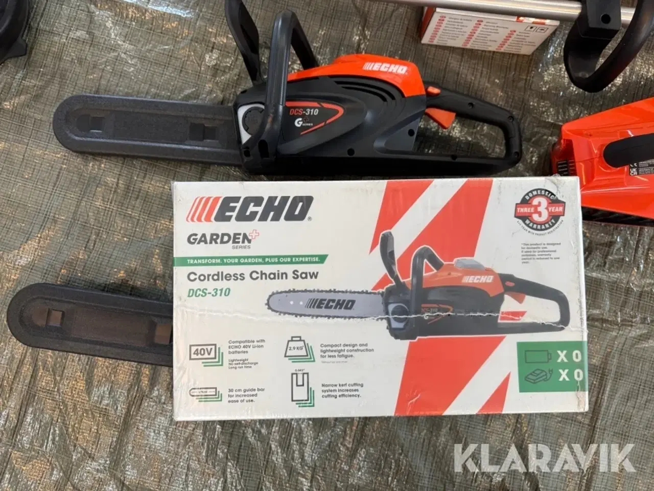 Billede 4 - Haveredskaber ECHO 40 Volt batteri