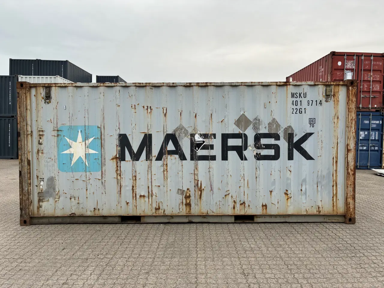 Billede 3 - Brugt 20 fods Isoleret Container 