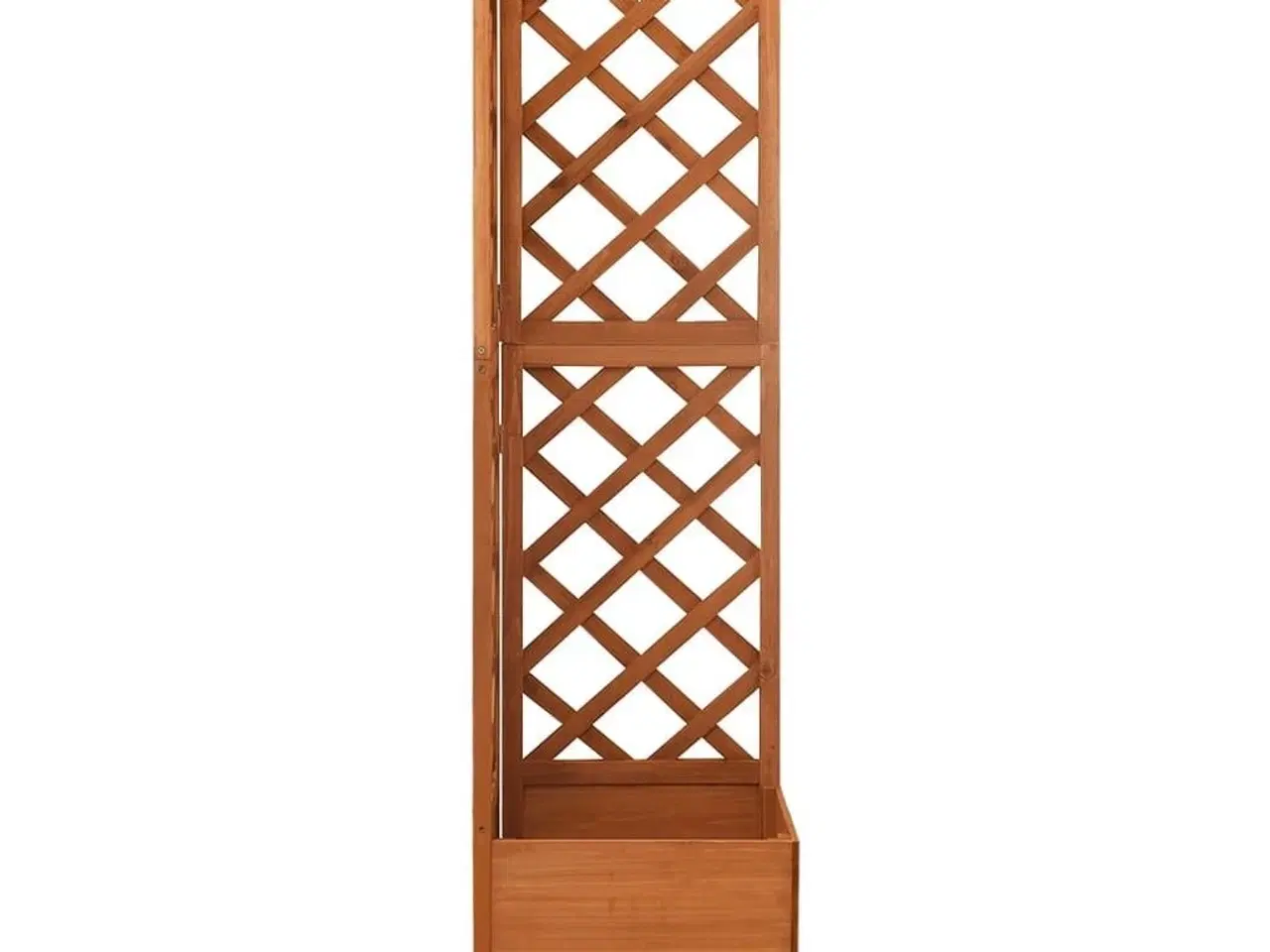 Billede 2 - Espalier med plantekasse til hjørne 40x40x150 cm fyrretræ
