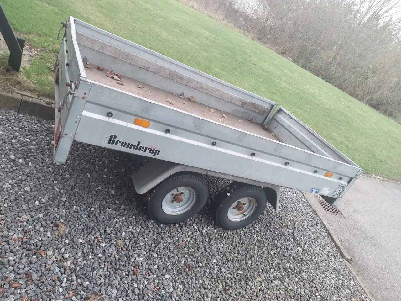 Billede 2 - Boggi trailer 750 kg u b 