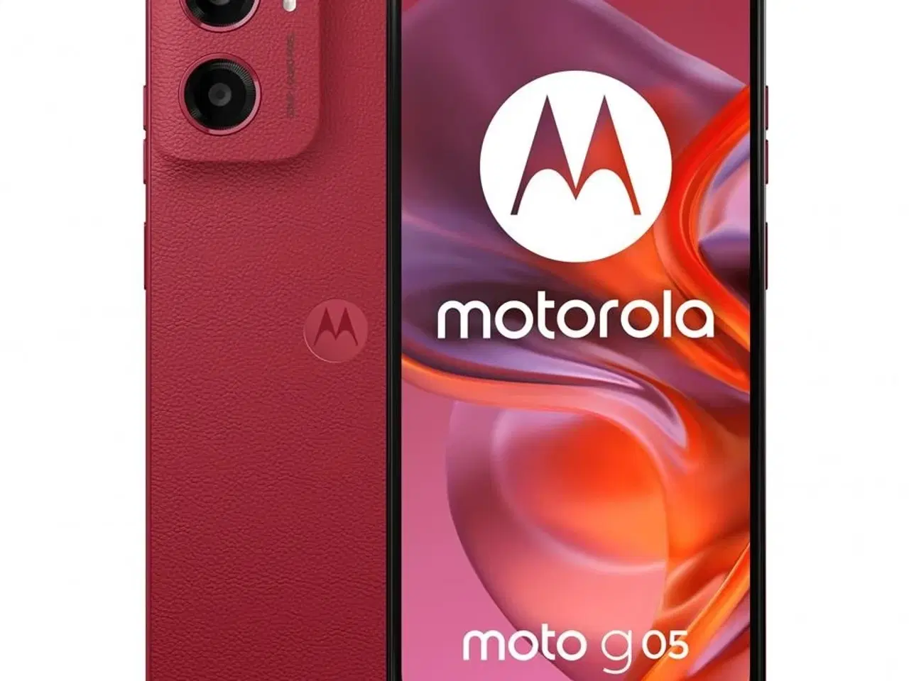Billede 2 - Motorola Moto G05 6,67" 4/128 GB – Plum Red smartphone