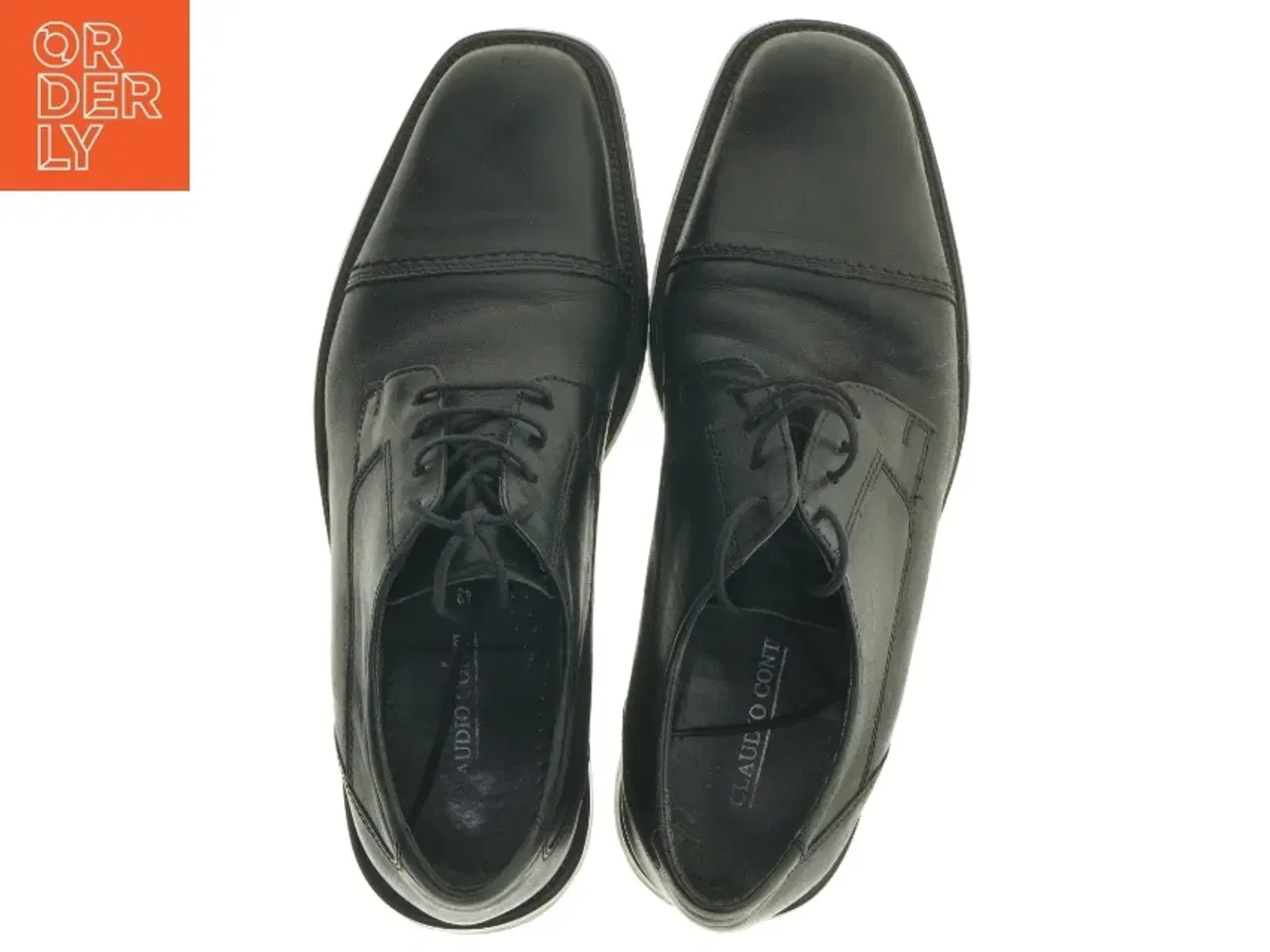 Billede 5 - Sorte herresko i størrelse 43 fra Claudio Conti (str. 43 )