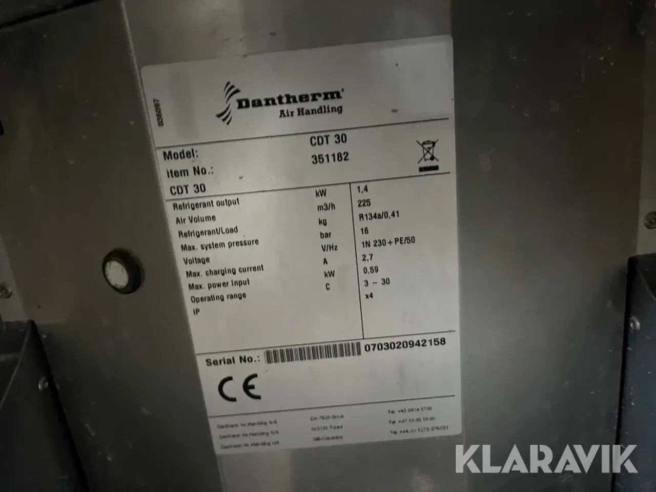 Billede 6 - Affugter Dantherm CDT 30