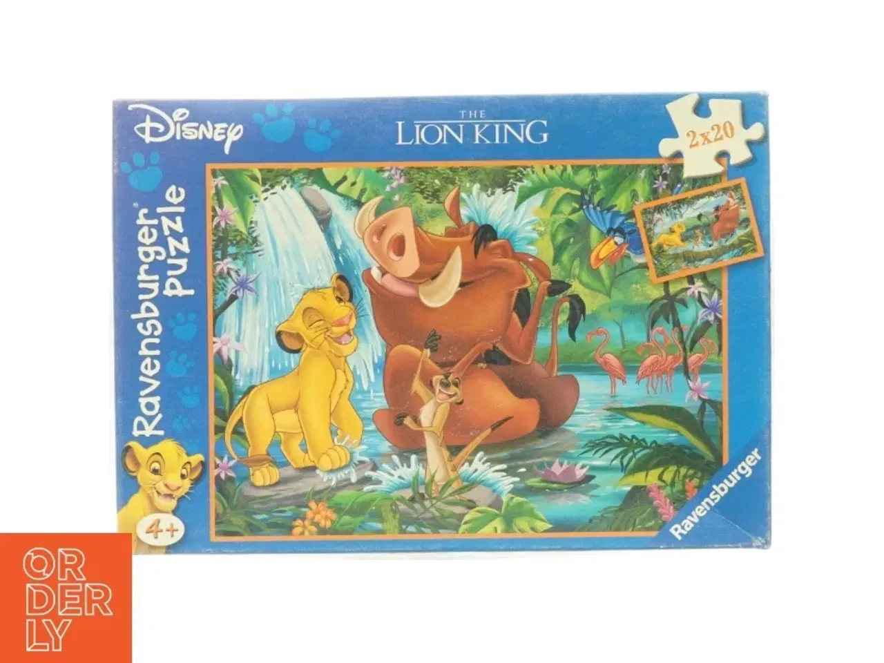 Billede 1 - Disney Løvernes Konge puslespil fra Ravensburger (str. 26,4 x 18,1 cm)