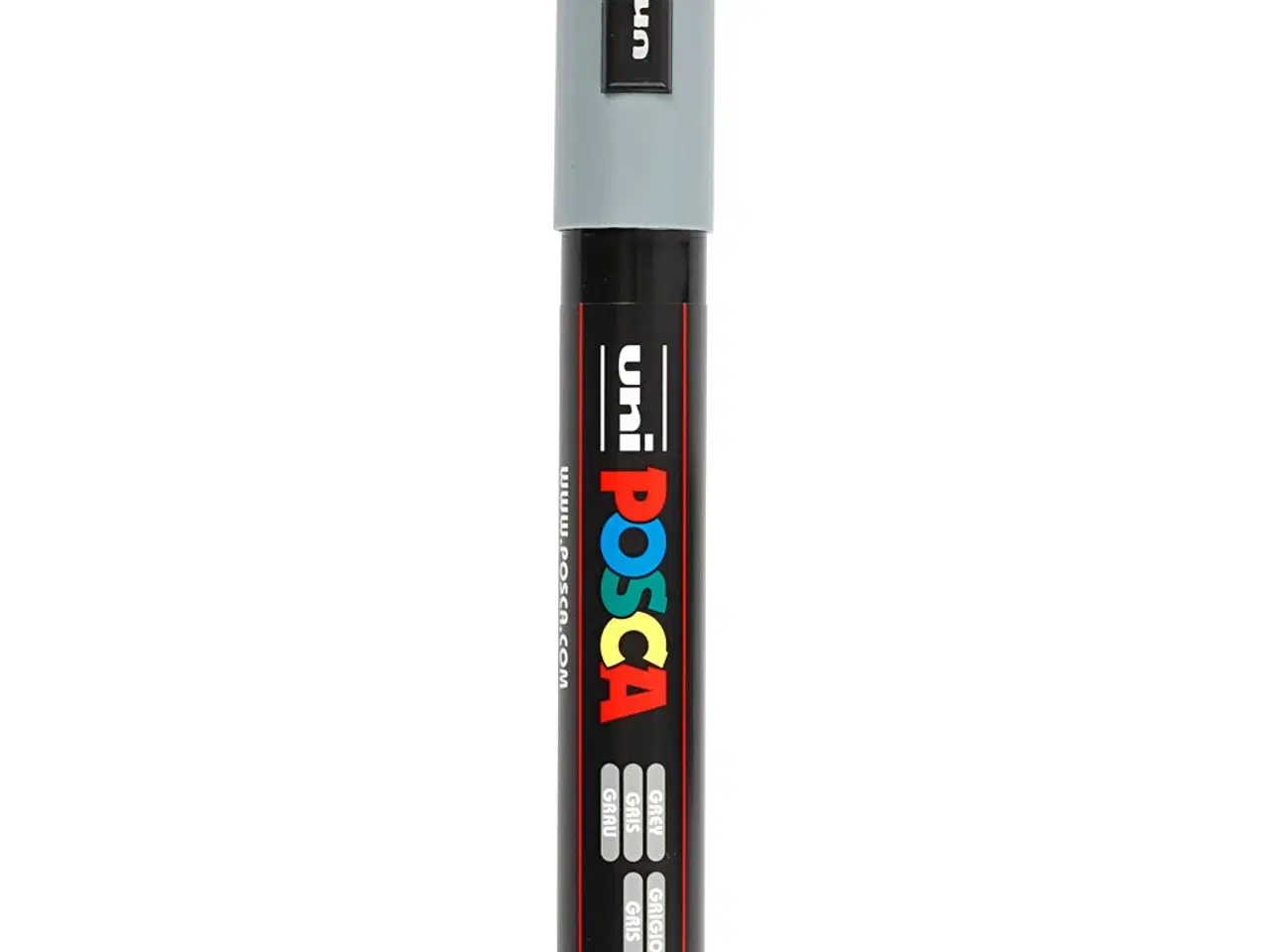 Billede 1 - Posca Tusch, PC-5M, streg 2,5 mm, medium, grå, 1 stk.