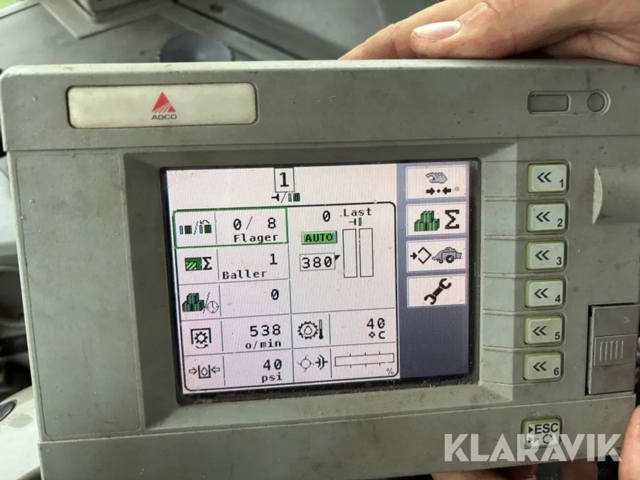 Billede 12 - Halmballepresser Massey Ferguson 2190