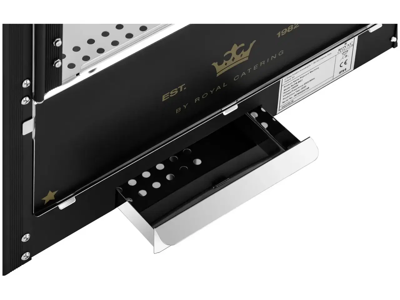 Billede 7 -  Popcornmaskine 88 L – 1600 W – sort og guld