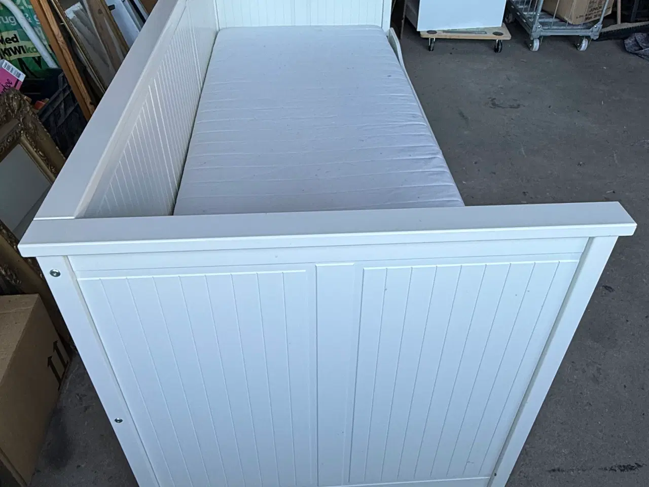 Billede 9 - Hvid IKEA Hemnes udtræksseng